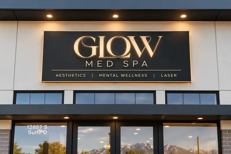 Glow Med Spa Riverton studio, 12897 S Redwood Rd Unit 1D